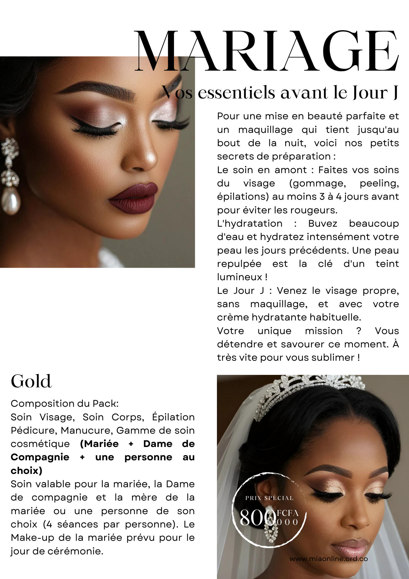MARIAGE GOLD MIA Institut