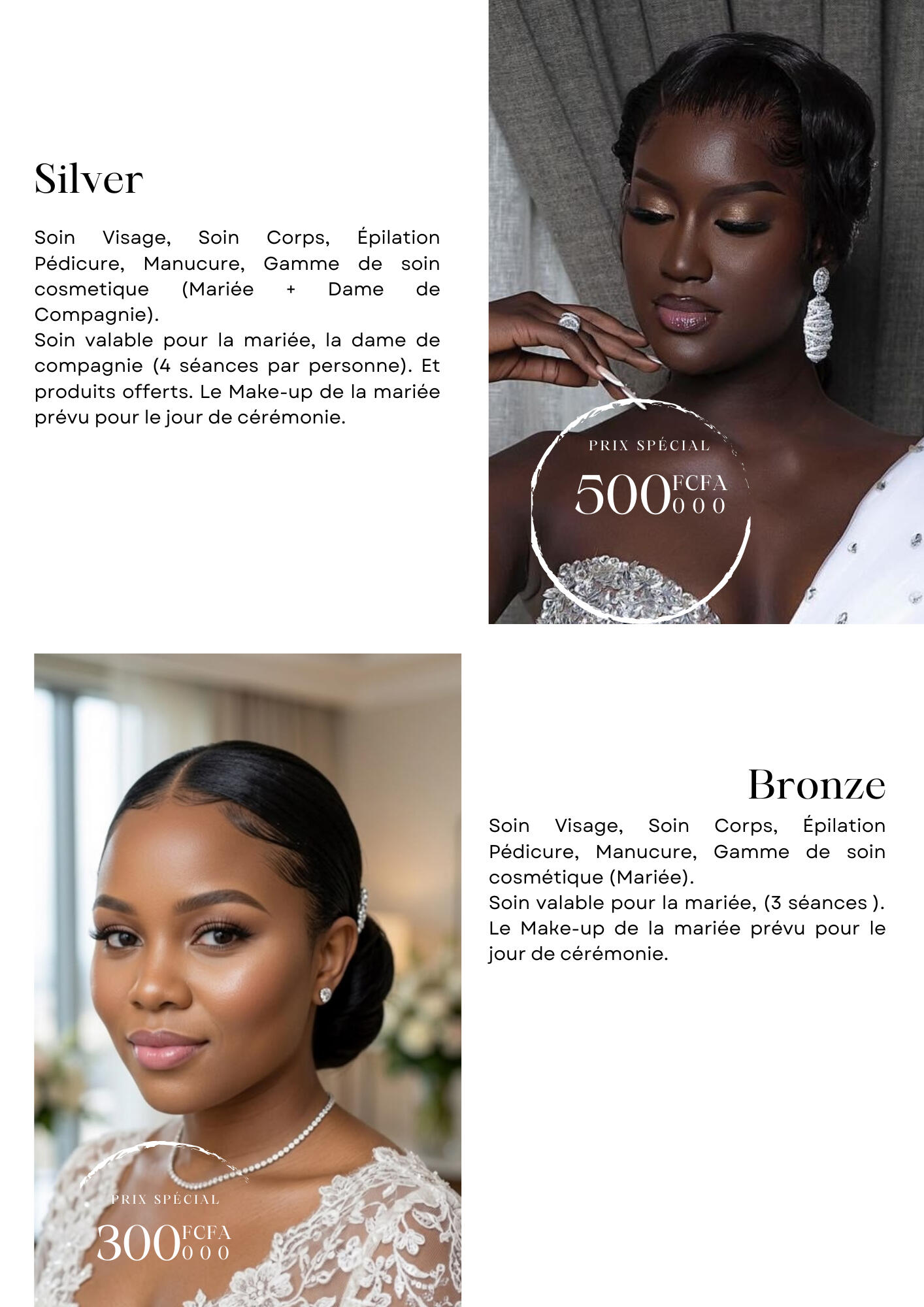 MARIAGE SILVER BRONZE MIA Institut