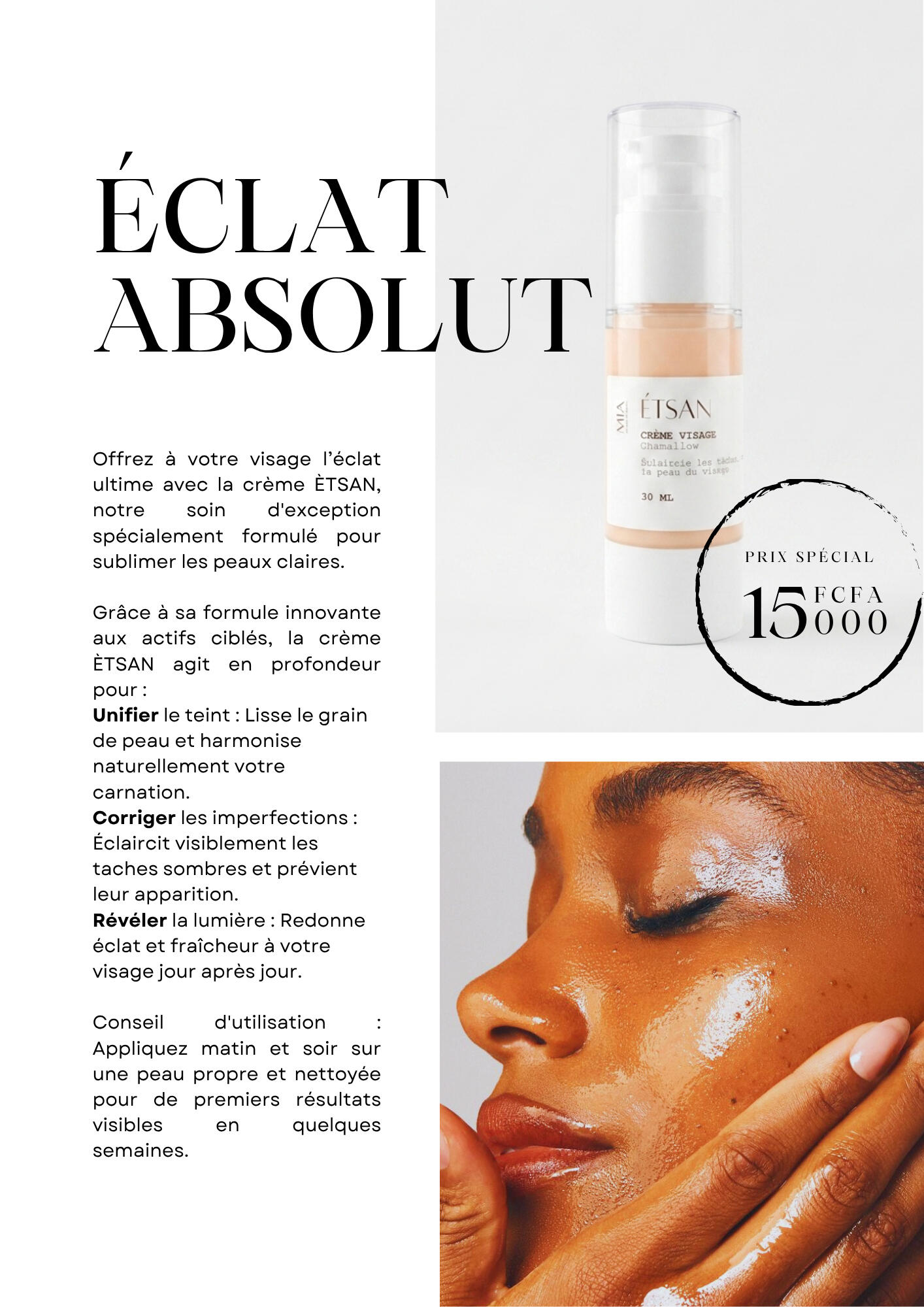 ETSAN CREME VISAGE MIA Institut